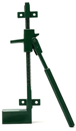 Mounted Kindling Splitter with Hearth Wood Prep Design, Manual Cutting Tool Lever Press Frame for Backyard Use Mounted Kindling Cutter Hearth Wood Prep Lever Press