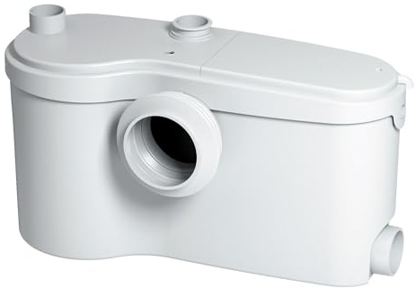 SFA SANIFLO - Sanibest Pro - Grinder Pump - Versatile Bathroom & Laundry Solution - Unmatched Waste Handling - Heavy-Duty Design - Certified CSA (IPC, NSPC), IAPMO (UPC) - Made In France
