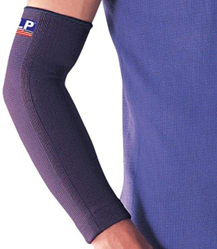LP SUPPORT 668 Ellenbogen-/ Unterarmbandage - Arm-Sleeve - Sportsleeve, Größe:XL, Farbe:schwarz