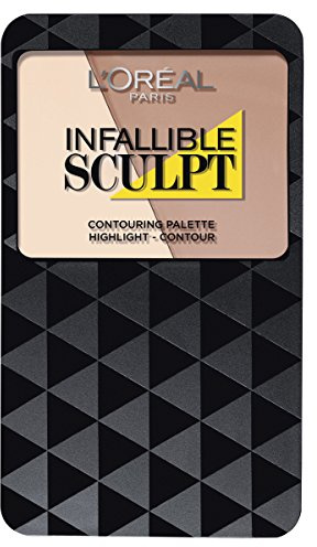 L'Oreal Paris Infallible Sculpt Contour Palette, Light/Medium 10 g