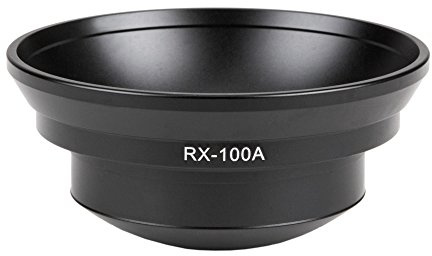 Sirui RX de 100 A adpater – 100 mm de diámetro para Semi-Integral RX de trípodes y BCH de 30 Rótula de vídeo Negro