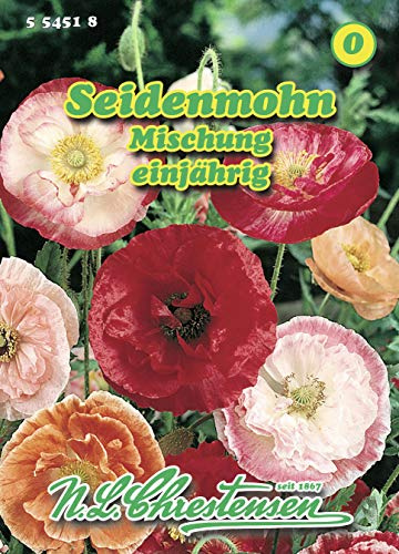 Papaver rhoeas, Seidenmohn, Mischung N.L.Chrestensen Samen 554518-B