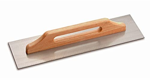 Nespoli Frattone 2 Mani Inox Manico Legno 12x48 cm