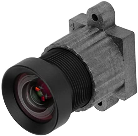 Enkelkortsobjektiv 4,35 Mm 10 MP M12×P0,5 Fisheye-linser Vidvinkelförvrängningsfri Kameralins för IP-kamera