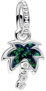 TCZNAF Blau Charms Reisen Meerestiere Sommer Bead -Anhänger für europäische Armbänder und Halsketten für Damen