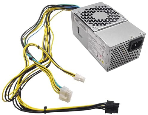 Kiligeary Transformador de fuente de alimentación de computadora 10 pines+4pines 310W para modelo PA-3311-1 FSP310-30AGBAB para M4650 M6600 M8600 T4900D P130 P250 P320 P330 TS250 M720T M910T M920T TFX