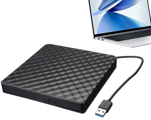 Disque dur externe USB – Disque de sauvegarde portable haute vitesse 5 Gbit/s | Enregistreur de données multifonction pour films, installation de logiciels et sauvegarde de données, solution de