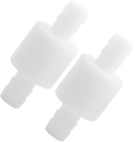 Plastic One-Way Valve, Temperature Resistant Check Valve for Liquid Systems, 2 Pieces Suitable for Water Systems