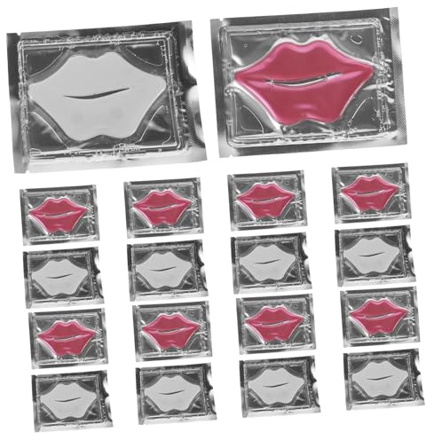 EPIGEIST 20pezzi Maschera Labbra Idratante Al Collagene Pz Di Patch Riparatori Nutrizione Profonda Per Labbra Secche e Screpolate Effetto Plumping e Riduzione Delle Linee Sottili