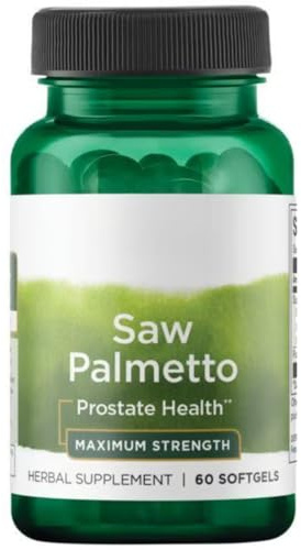 Saw P4lmett0 M4ximum Strength Softgels, Food Supplement - 60 Count per Bottle