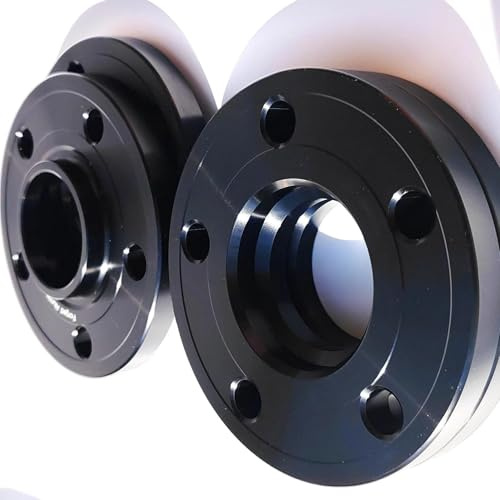 10-mm-Spurverbreiterungen Für 8er (E31) X3 (E83/F25) X5 (E53) X6 (X70) E52 Z3/Z4/Z8 Zentrierte Schmiedefelgen Spurverbreiterungen Für Pkw-Räder(Schwarz 2St)