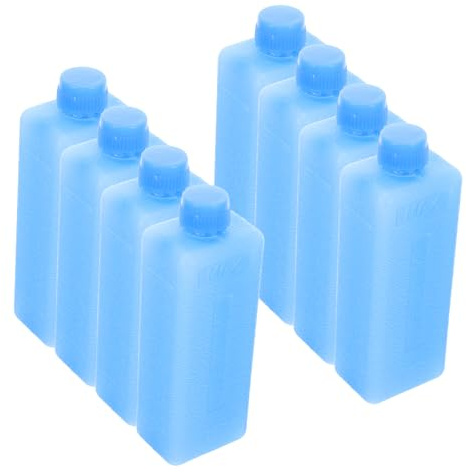 GALPADA Reusable Ice Packs Freezer Blocks 8pcs for Air Cooler and Lunch Boxes, Pe Material That Lower Temperature, for Camping and Outdoor Picnic Use