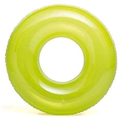 Intex 59260 - Salvagente Colorato, Verde/Azzurro/Fucsia, 76 cm