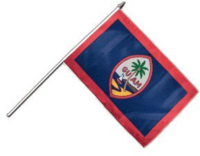 Digni® Drapeau USA US Guam sur hampe