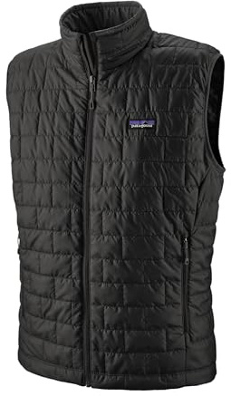 Patagonia Herren nano poef Weste, Schwarz, M EU