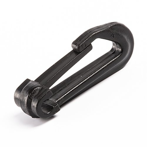 Due Emme 2M 10 Stck. Hochwertiger Kunststoff-Karabiner MPM für (Gummi-) Kordel und Seile