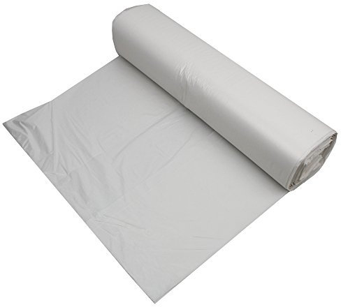 40L White Swing Bin Liners/Bags - Roll of 100 refuse sacks - White