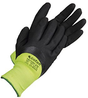 GUANTE IMPREG. NITRILO ESPUMA PROTECC. FRIO T-10 - Unid: 12
