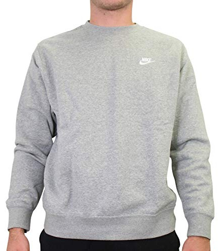 Nike Herren M NSW Club CRW BB Langarm Sweatshirt