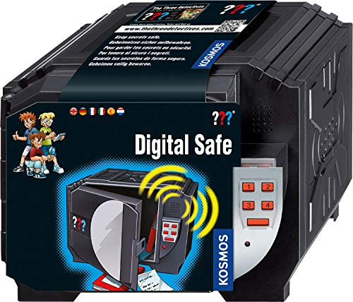 KOSMOS 665333 – Tre ??? Digital tur, flerspråkig version (DE, EN, FR, IT, ES, NL) leksak, detektivutrustning för barn