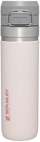 Stanley GO Quick Flip Go Botella de 24 onzas, cuarzo rosa