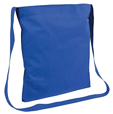 Artexia Shopper Tasche mit Reißverschluss - The Tote Bag Damen und Herren Mit Langem Henkel - ökologische Beuteltasche Damen Women's Totes Shopper Damen Groß Cord Tasche (Royal)