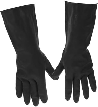HAWILLOSCH Long Dishwashing Gloves for Food Handling Heavy Duty Kitchen Cleaning Gloves Dish Washing
