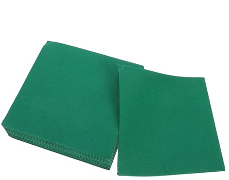 Healeved 25 grüne, leinenartige Papierservietten – Dekorative Servietten – Weiche und saugfähige Gästetücher für Hochzeiten, Partys und Veranstaltungen – Einweg-Servietten für Küche und Bad