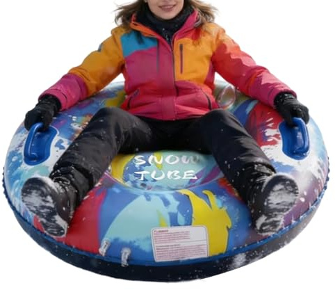 Aufblasbarer Schlauch – Winter-Schneeschlittenschläuche, robuste aufblasbare Schneeschlitten für Outdoor-Spaß | Für, Mädchen, Erwachsene, Freunde, Schneespielsets und Winteraktivitäten