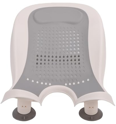 Aatraay Baby-Po-Waschbecken mit Starken Saugnäpfen, Tragbare Säuglingsbadewanne für zu Hause, Weiches Netzdesign mit Ablauflöchern