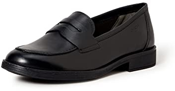 Geox J Agata D, Mocassini Bambine e ragazze, Nero (Black 10), 41 EU