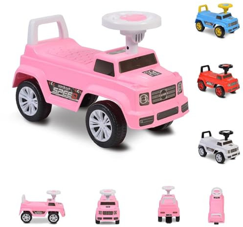 Moni Rutschauto Kinderauto Speed JY-Z12 Musikfunktion, ab 18 Monaten, max. 25 kg in rosa