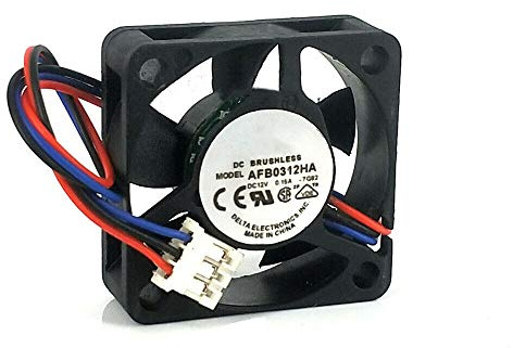 30mm x 30mm x 10mm AFB0312HA 12V 0.15A 3pin Server Square Cooling Fan, Double Ball Bearing (2 pieces)