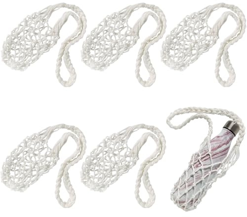 Fun Express Macrame Water Bottle Bags - 6 Pc