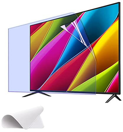 Anti-Blaulicht-Displayschutzfolie, hohe Lichtdurchlässigkeit, geeignet für 75-85 Zoll Standard- oder Curved Monitore (85 Zoll 1902 x 1089 mm)