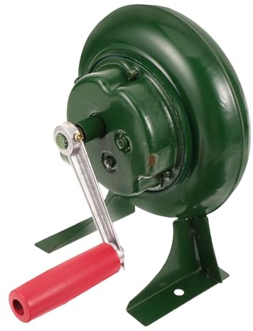 GANAZONO Hand Blower Hand Crank Air Blower Fast Fire Starter Fireplace Tools Barbecue Fire Bellow Manual Fire Blower Bbq Fan Blower Fire Portable Fan Utility Blower Fan Suite Iron Gas