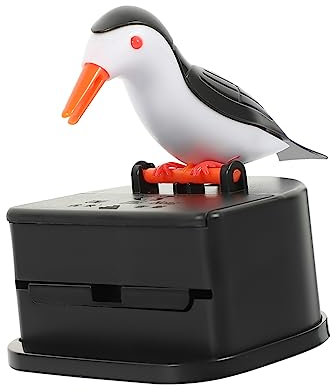 LIFKOME 1 Satz Vogel- -Box Plastikbehälter vogel halter -Organizer Zahnstocherspender Haushalt Container Geschenk Zahnstocherhalter Zahnstocherdose Abs