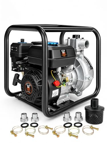 Motobomba de Gasolina Alta Presión 7CV 4T OHV 50mm – 30.000L/h Profesional