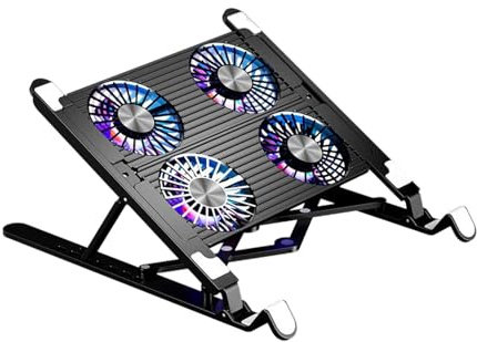 Fruusv Laptop kylare, notebook kylare stabil | tyst, vikbar, smal, snabb kylning, hög flexibel laptop-kylare, laptop-tillbehör