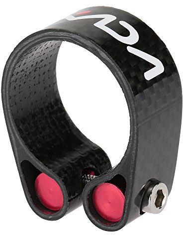 ZiYouao Sattelklemme Carbonfaser-Sattelstützenklemme Carbon 34,9 mm Sattelstützenklemmen Fahrradteile Sattelklemme