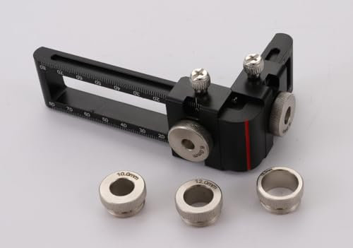 Dasqua Black-Red Plus Adjustable Universal Dowel Jig Imperial 1804-6223