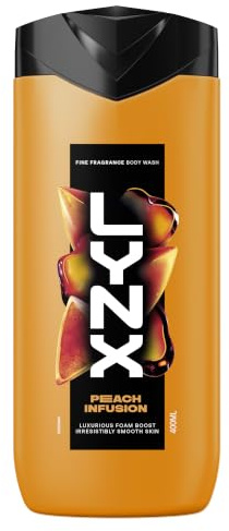 Lynx Fine Fragrance Collection Peach Infusion Premium Body Wash 400 ml