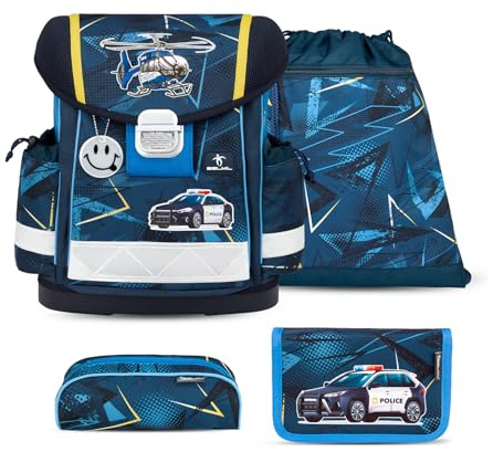 Belmil Classy Schulranzen Set 4 - teilig (403-13/AG/S)