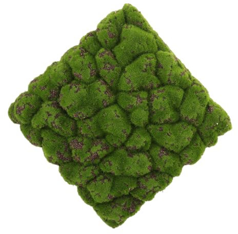 YARNOW Panel Decorativo de Musgo Artificial en Espuma, Césped Realista Verde para Pared y Bricolaje, Fácil de Instalar, Adecuado para Decoración Colgante