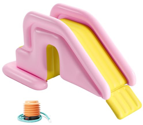 Diapositivas de Piscina Inflable, tobogán de Piscina PVC de 78.7x33.5x31.5 Pulgadas, para el Agua Ancha para Exteriores, Interiores, Patio Trasero, Estilo-2, toboganes de Agua