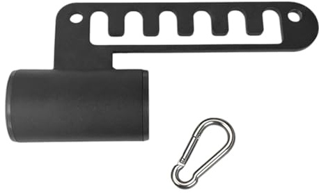 getuse Kniebeugenaufsatz für 50mm Langhanteln (2 Zoll) - Gürtelaufsatz mit Kürbisschnalle für Krafttraining, Latzug & Arme