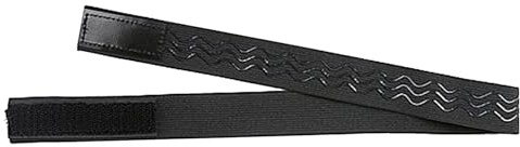 minkissy Bandeau Léger en Polyester et Métal pour Lunettes Post Rhinoplastie, Protège-nez Noir Réduit Friction pour Port Nocturne et Activités Quotidiennes