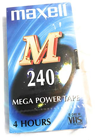 Maxell M 240 VHS - Cinta de audio/video (240 min)