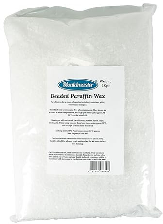 None 10154 Candle Wax 2kg Bag,White