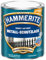 Hammerite Metallschutzlack Matt, Schwarz, 750ml